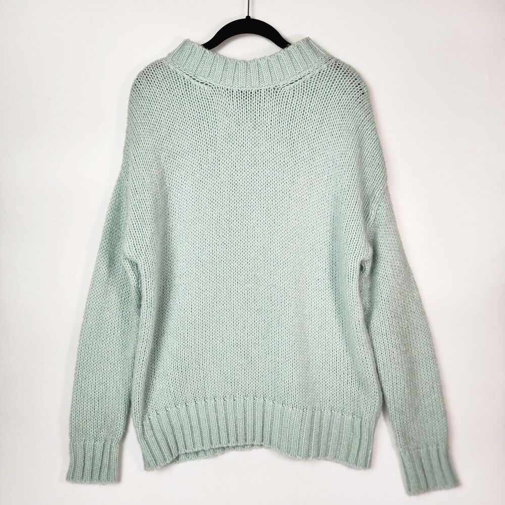 French Connection Sweater Womens Sz XS Mohair Blend Knitted Boho Feminine Modest